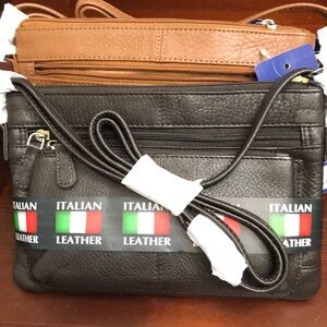 Italian leather purse